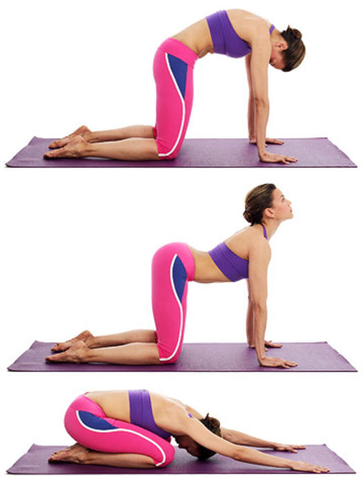 Fitness Magazine Always remember to be gentle with any workouts related to your back.